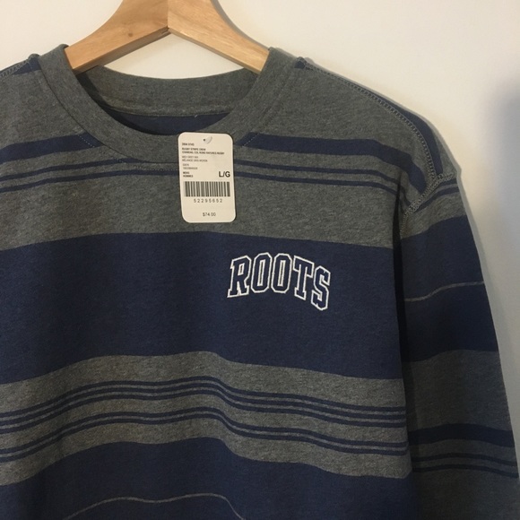 Roots Crewneck Sweater NWT - Picture 2 of 4